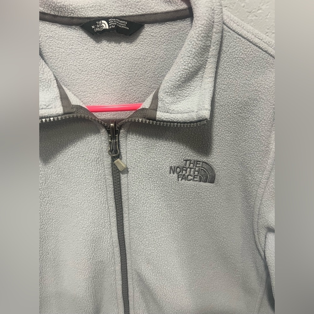 North Face vintage Unisex Light Blue Jacket Size Medium - Picture 2 of 8